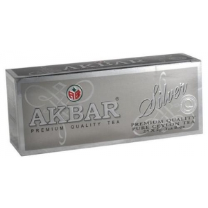 Черный чай Akbar (Акбар) Silver 50г (25х2г)
